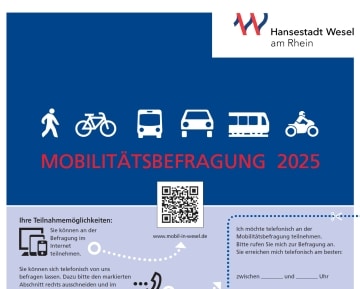 Mobilitätserhebung Wesel